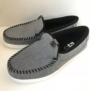 DC Villain TC SE Casual Shoes Grey Mens Size 8 M